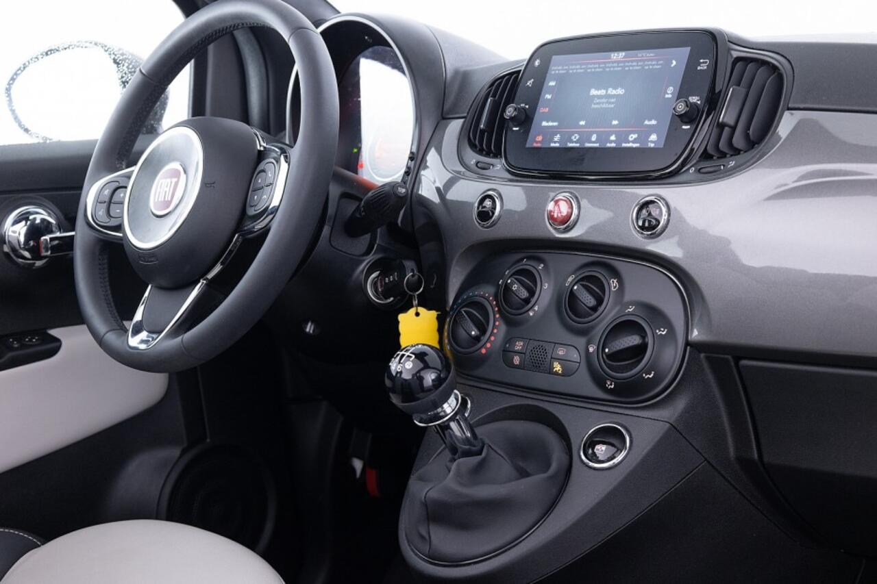 Fiat 500C 1.0 Hybrid Dolcevita | Half LEDER | AIRCO | VELGEN | Mistlampen