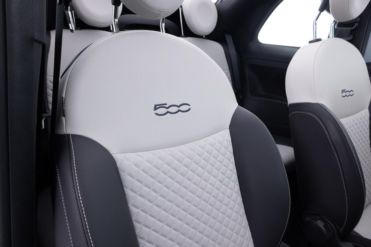 Fiat 500C 1.0 Hybrid Dolcevita | Half LEDER | AIRCO | VELGEN | Mistlampen