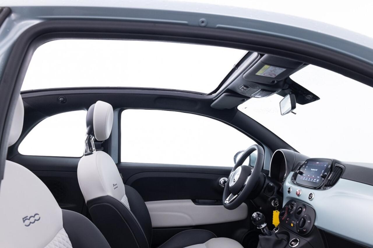 Fiat 500C 1.0 Hybrid Dolcevita | Half LEDER | AIRCO | VELGEN | Mistlampen