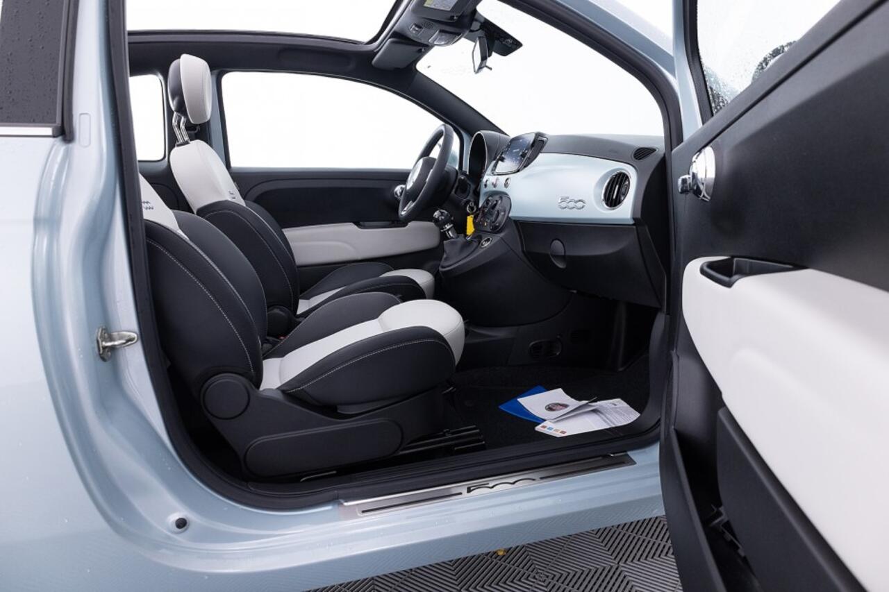 Fiat 500C 1.0 Hybrid Dolcevita | Half LEDER | AIRCO | VELGEN | Mistlampen