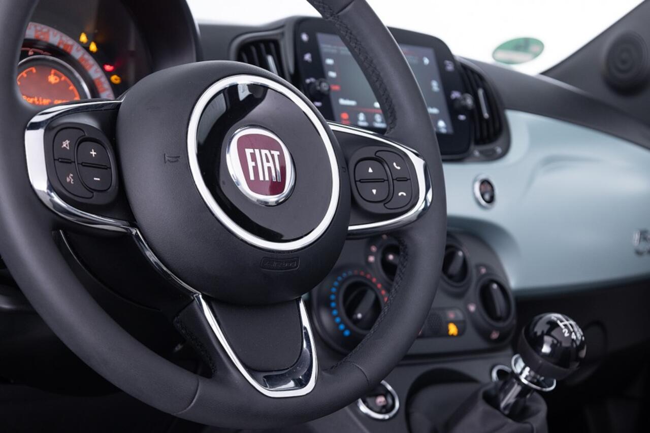 Fiat 500C 1.0 Hybrid Dolcevita | Half LEDER | AIRCO | VELGEN | Mistlampen