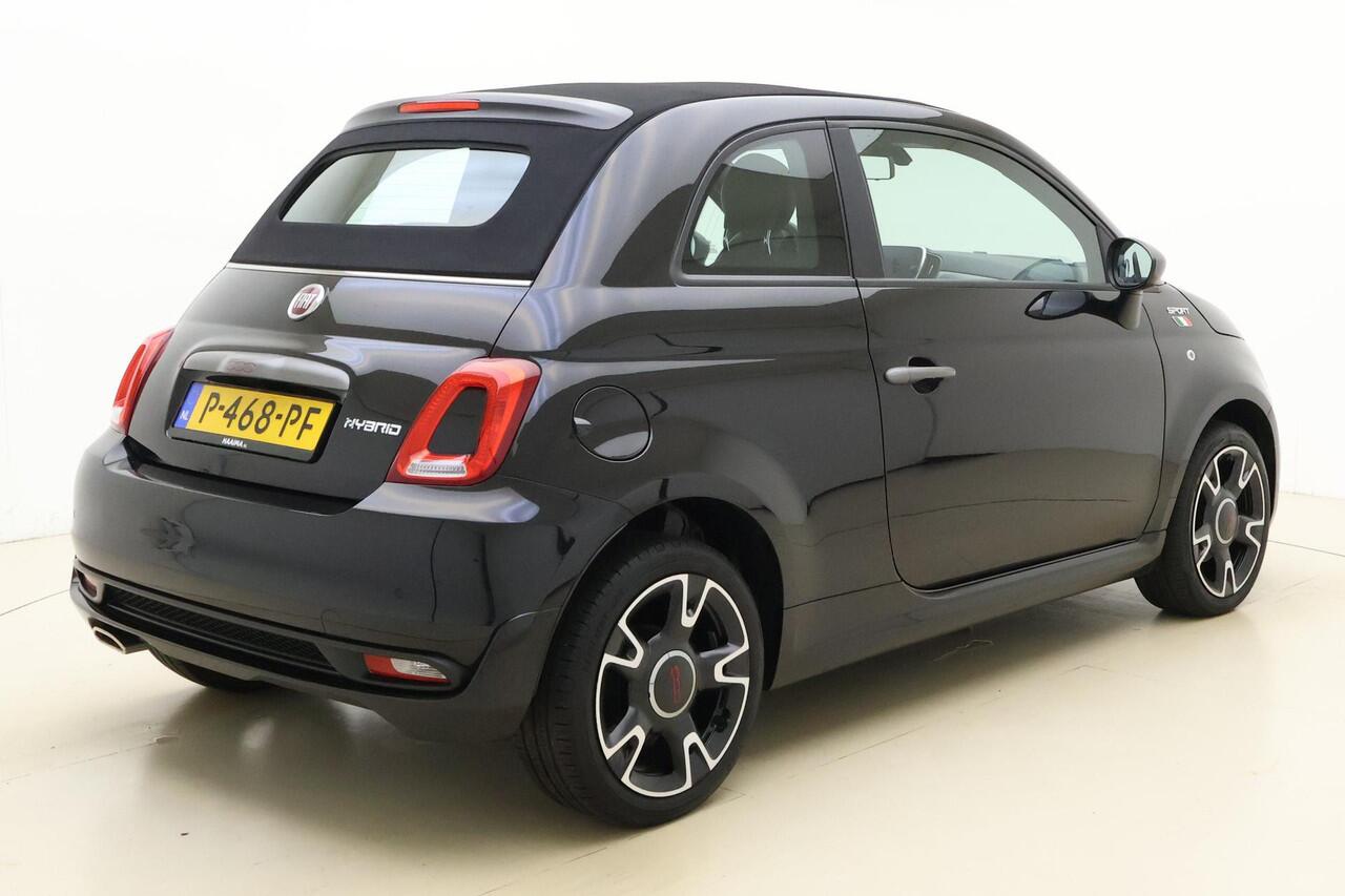 Fiat 500C 1.0 Hybrid Sport Apple Carplay/Android Auto | Climate Control | Cruise Control | Lichtmetalen velgen