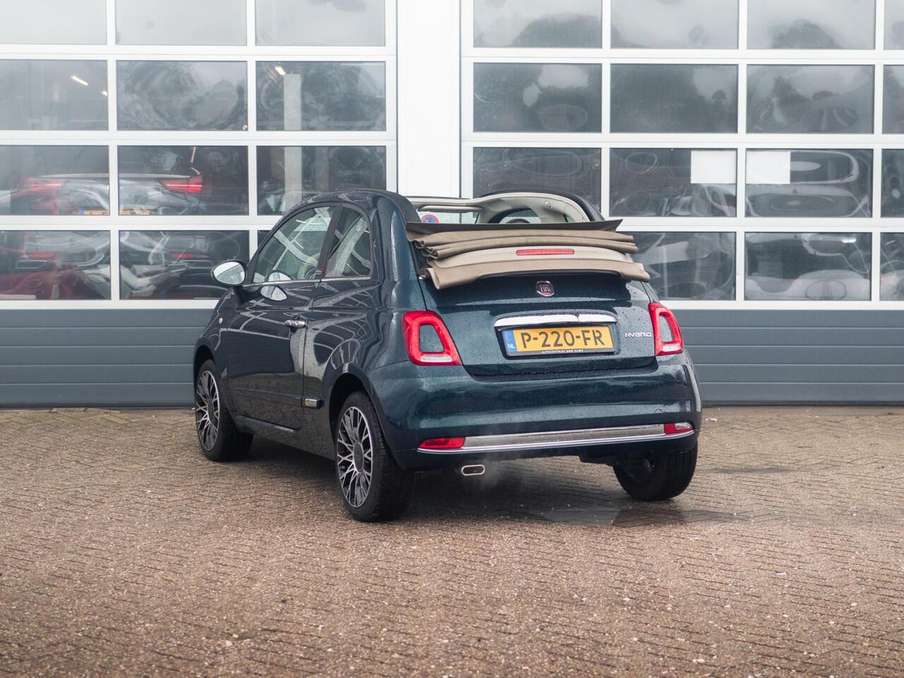 Fiat 500C Hybrid Dolcevita | Carplay / Android | 16" LM Velgen | Climate Control | Parkeersensoren |