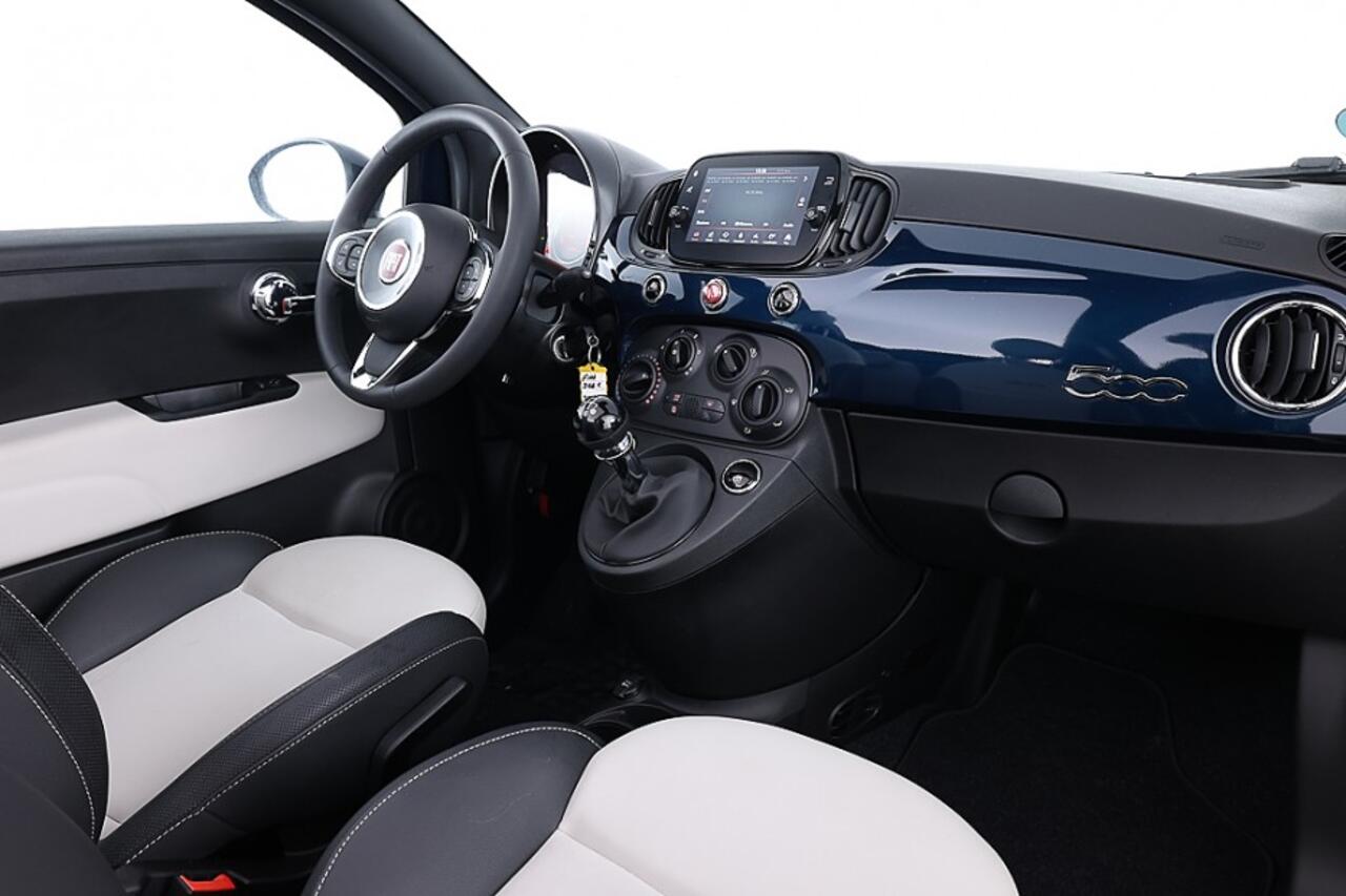 Fiat 500C 1.0 Hybrid Dolcevita | Half LEDER | AIRCO | VELGEN | Mistlampen