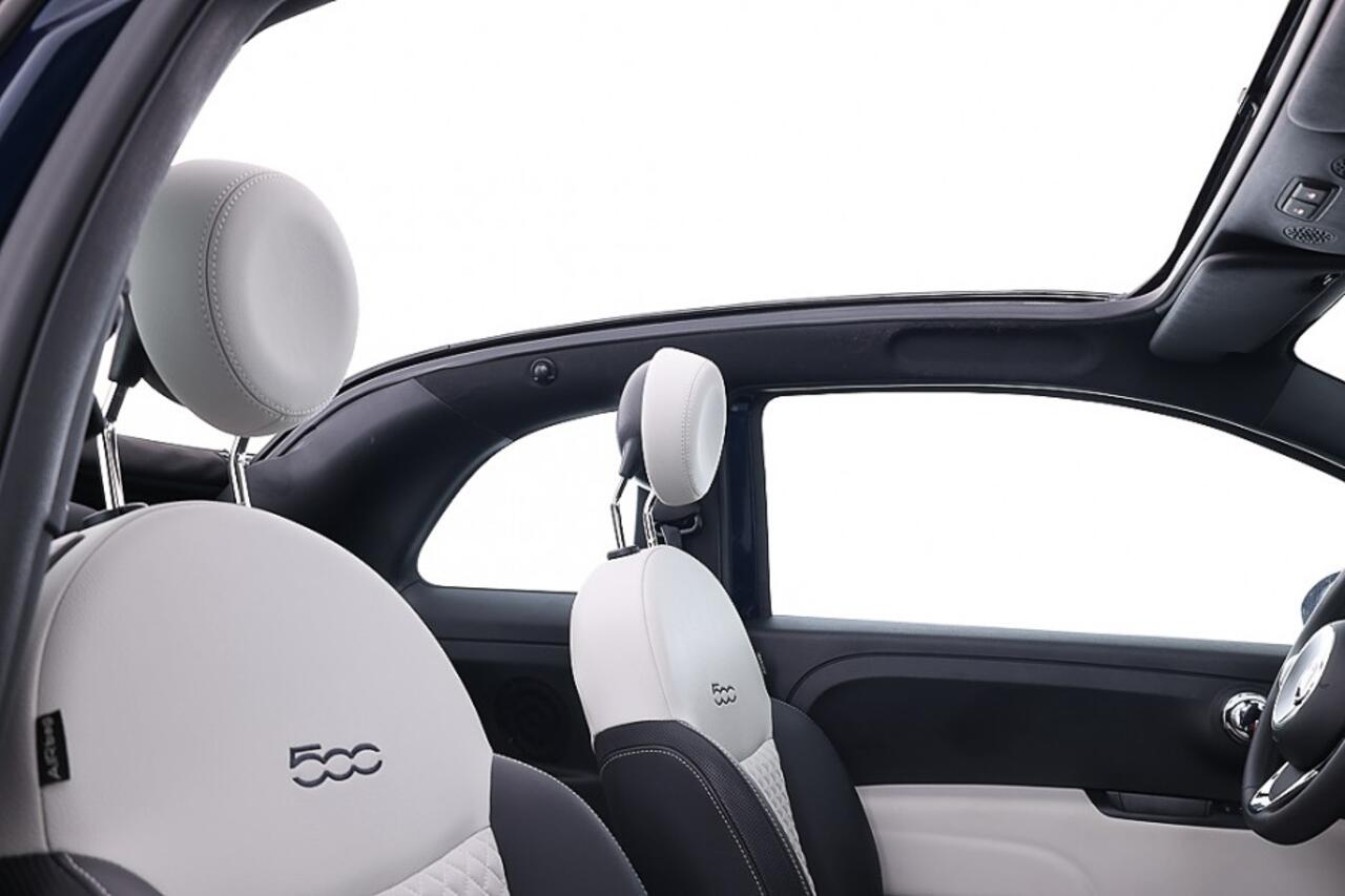 Fiat 500C 1.0 Hybrid Dolcevita | Half LEDER | AIRCO | VELGEN | Mistlampen