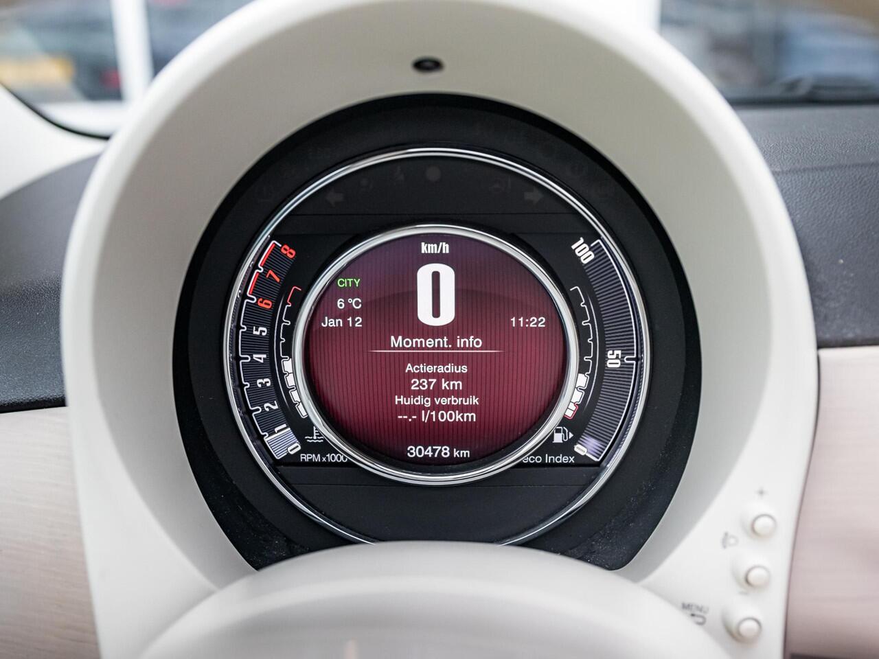 Fiat 500C Hybrid Dolcevita | Special Edition | Navi | Clima | Half Leder| 16" | PDC | Apple Carplay | Kap Beige