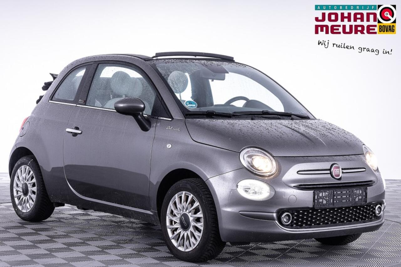 Fiat 500C 1.0 Hybrid Dolcevita | Half LEDER | AIRCO | VELGEN | Mistlampen