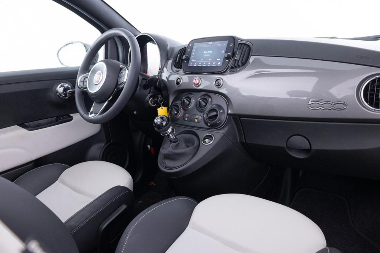 Fiat 500C 1.0 Hybrid Dolcevita | Half LEDER | AIRCO | VELGEN | Mistlampen