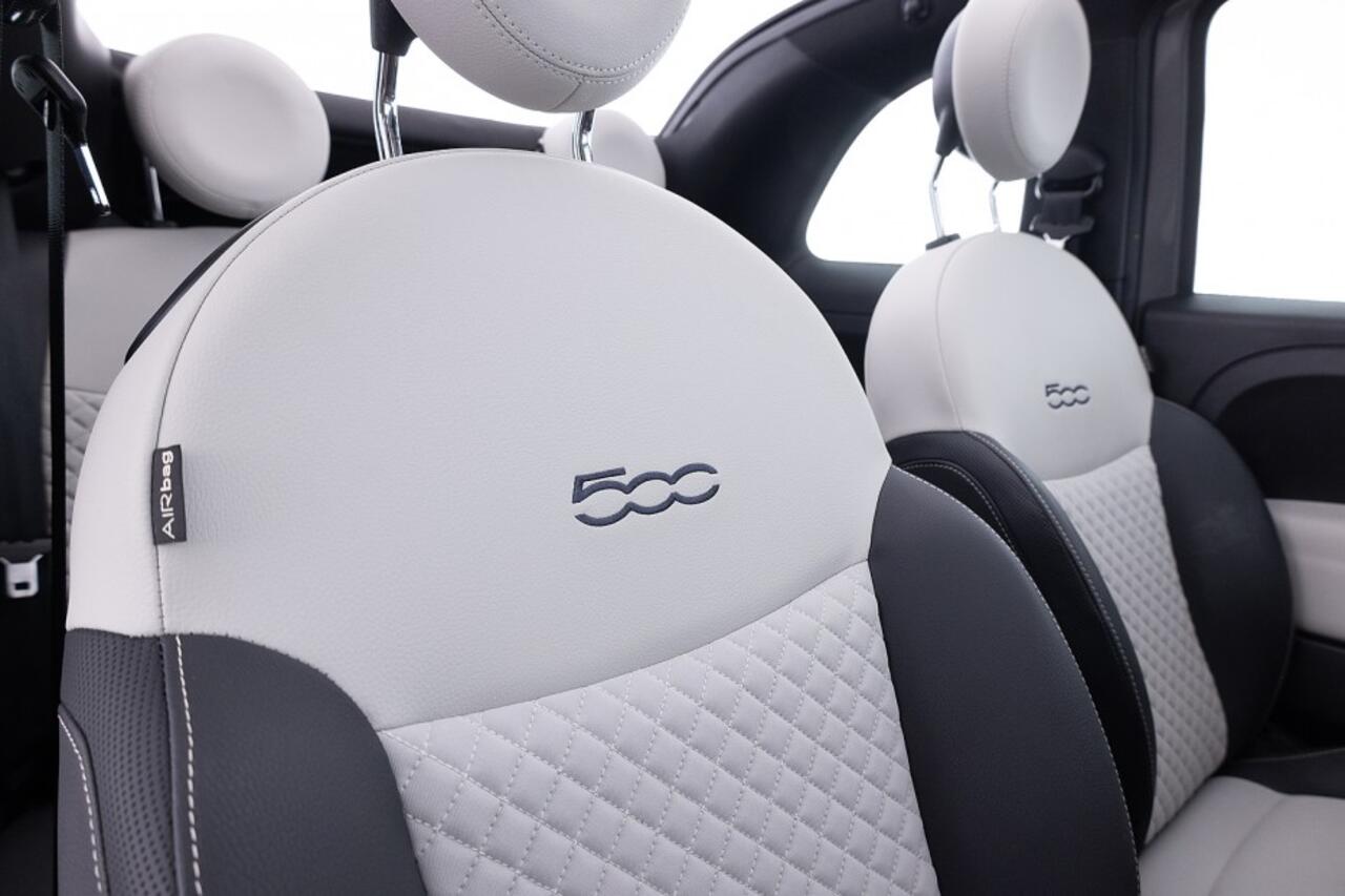 Fiat 500C 1.0 Hybrid Dolcevita | Half LEDER | AIRCO | VELGEN | Mistlampen
