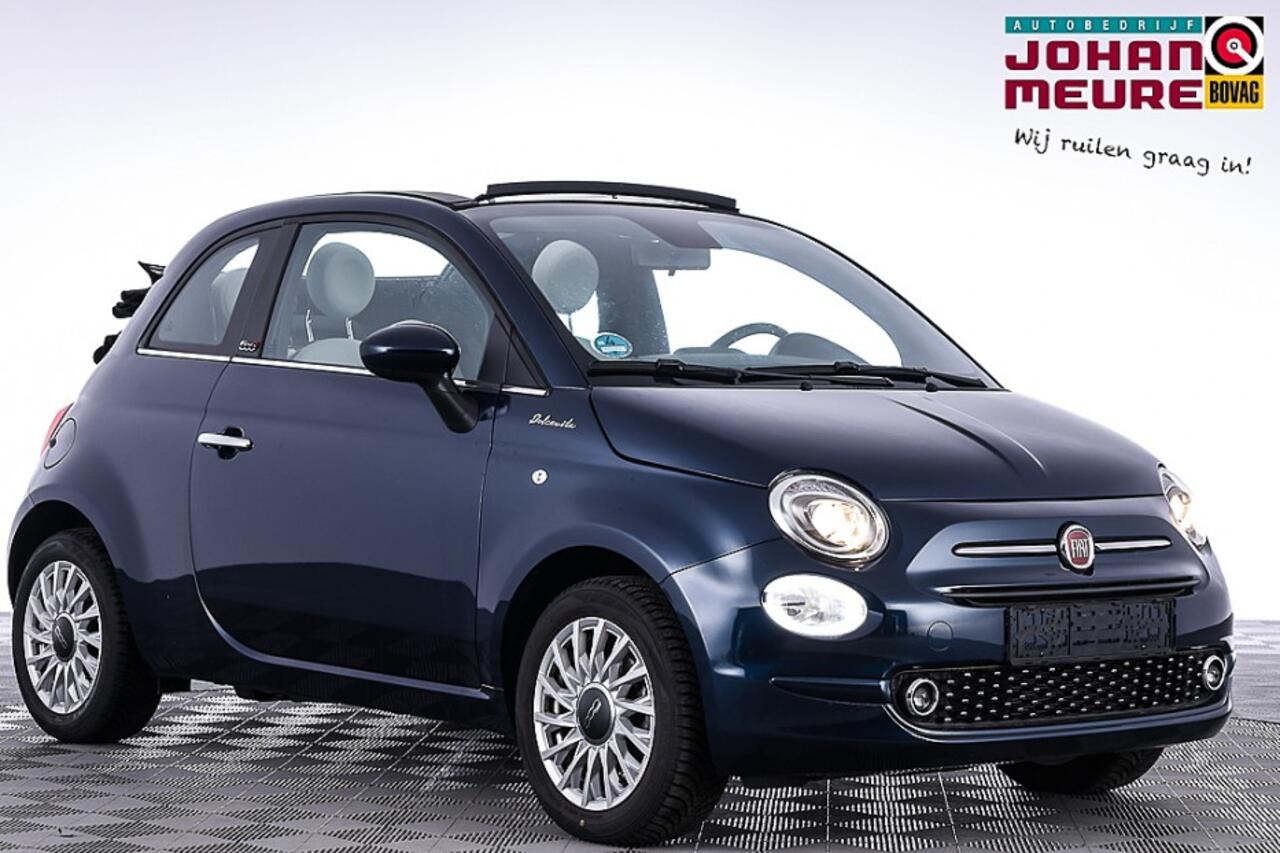 Fiat 500C 1.0 Hybrid Dolcevita | Half LEDER | AIRCO | VELGEN | Mistlampen