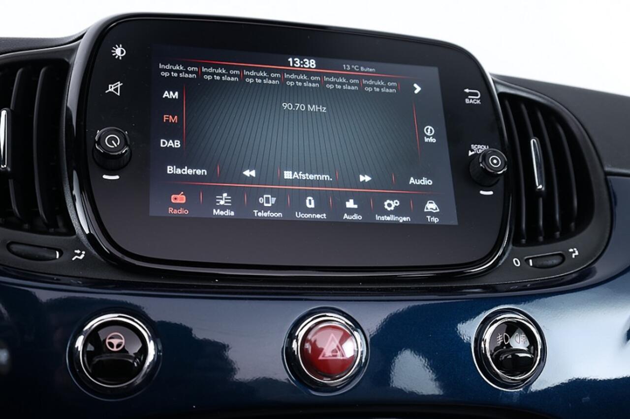 Fiat 500C 1.0 Hybrid Dolcevita | Half LEDER | AIRCO | VELGEN | Mistlampen