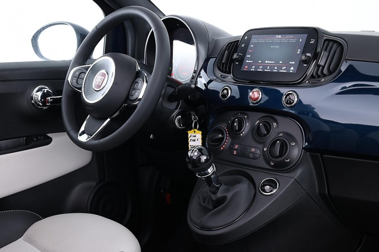 Fiat 500C 1.0 Hybrid Dolcevita | Half LEDER | AIRCO | VELGEN | Mistlampen