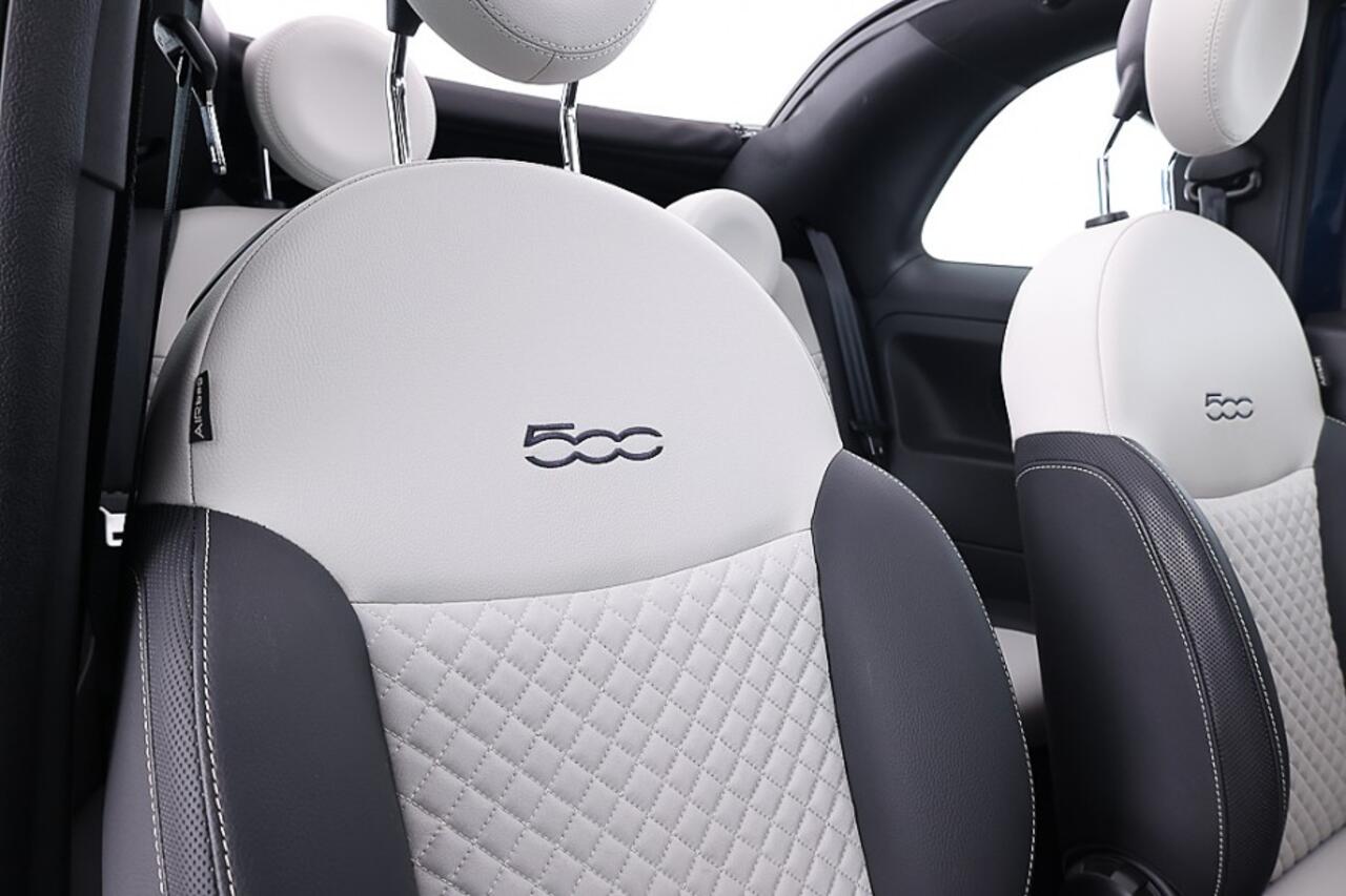 Fiat 500C 1.0 Hybrid Dolcevita | Half LEDER | AIRCO | VELGEN | Mistlampen