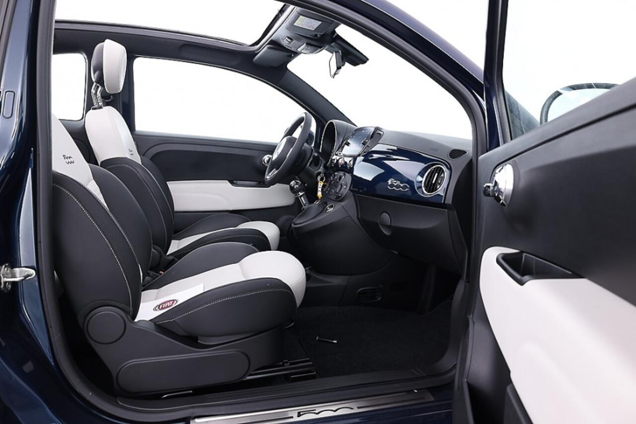 Fiat 500C 1.0 Hybrid Dolcevita | Half LEDER | AIRCO | VELGEN | Mistlampen