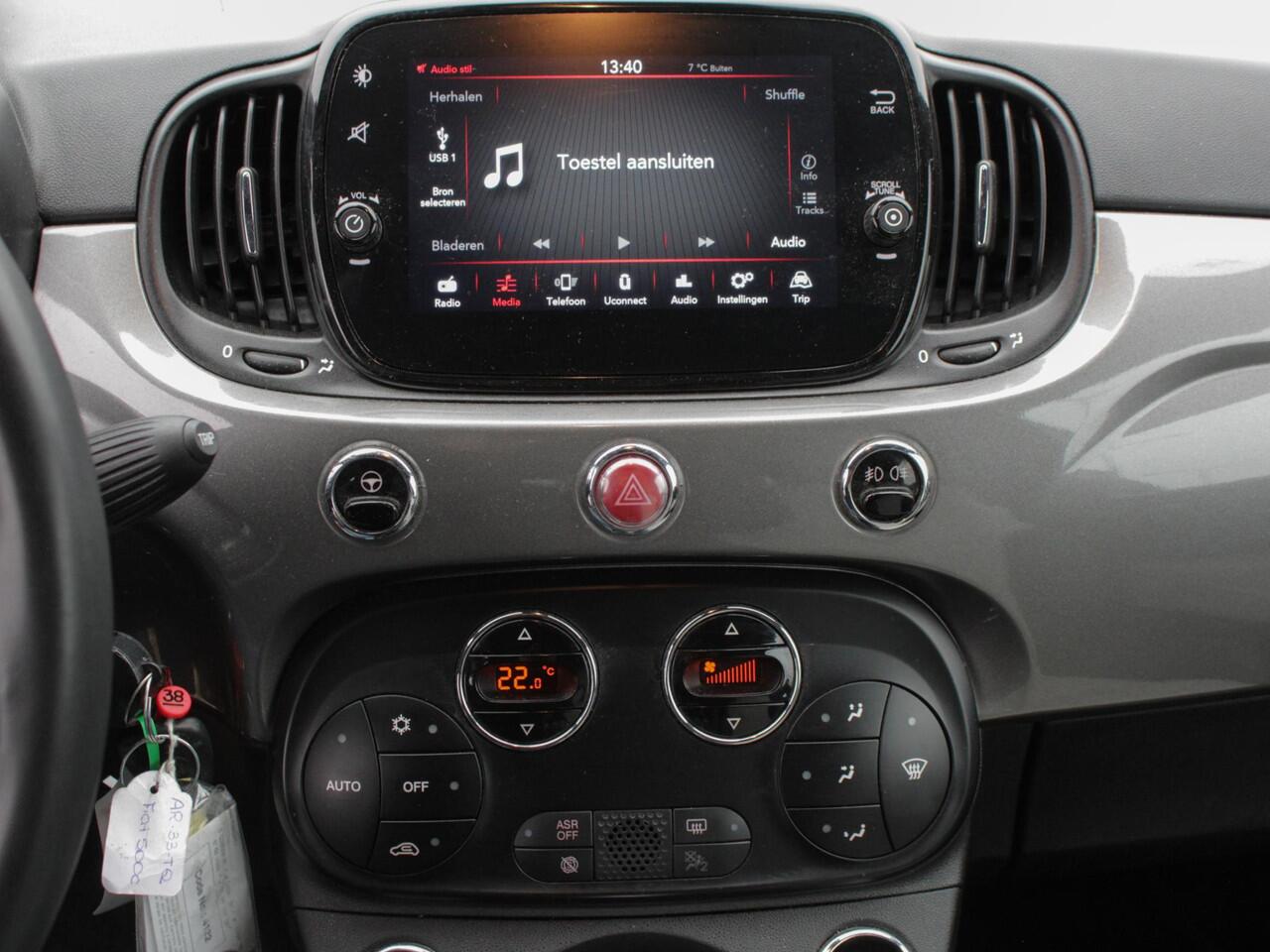 Fiat 500C 1.0 Hybrid Dolcevita | Cruise | Clima | Park sens