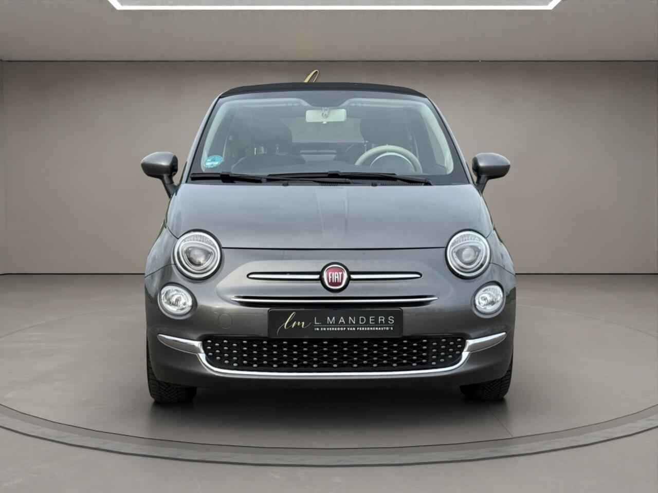 Fiat 500C 1.0 Hybrid Dolcevita 2022 GRIJS | Cabriolet | Leder | Airco
