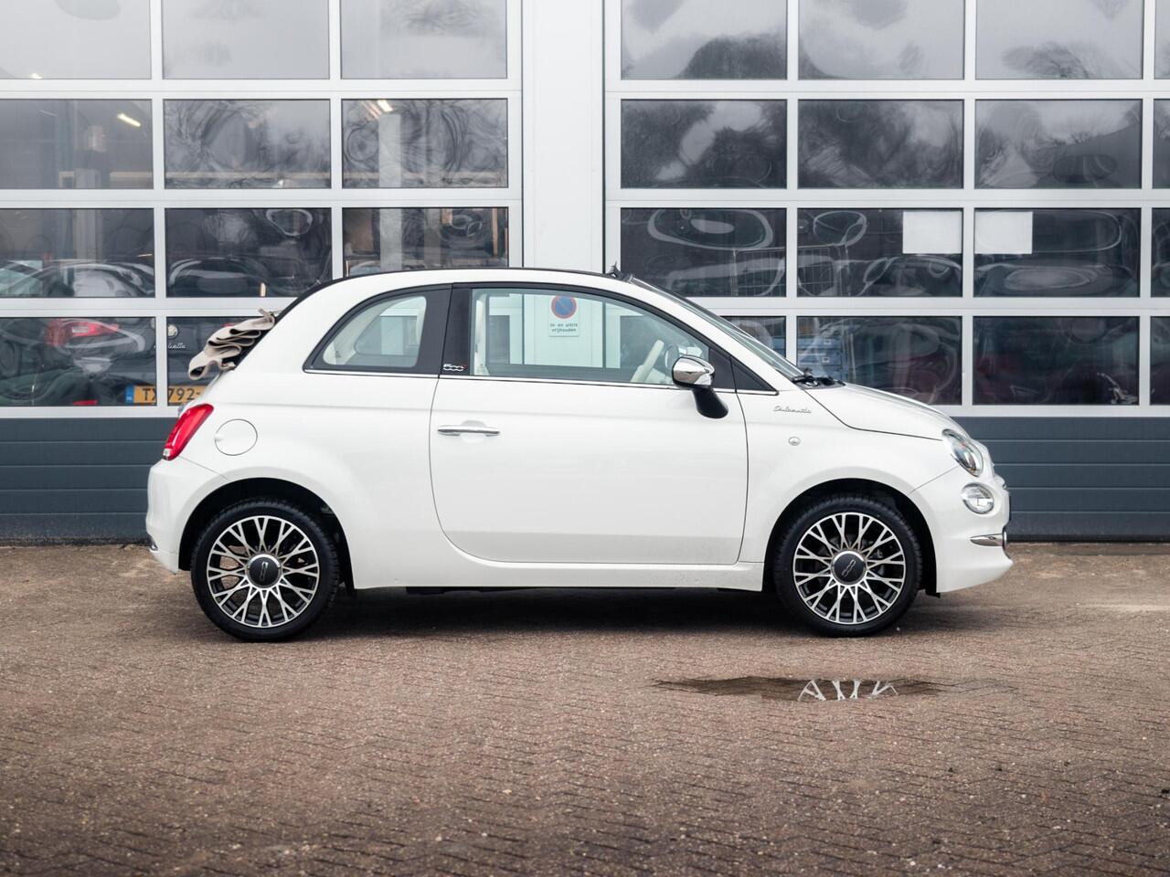 Fiat 500C Hybrid Dolcevita | Special Edition | Navi | Clima | Half Leder| 16" | PDC | Apple Carplay | Kap Beige