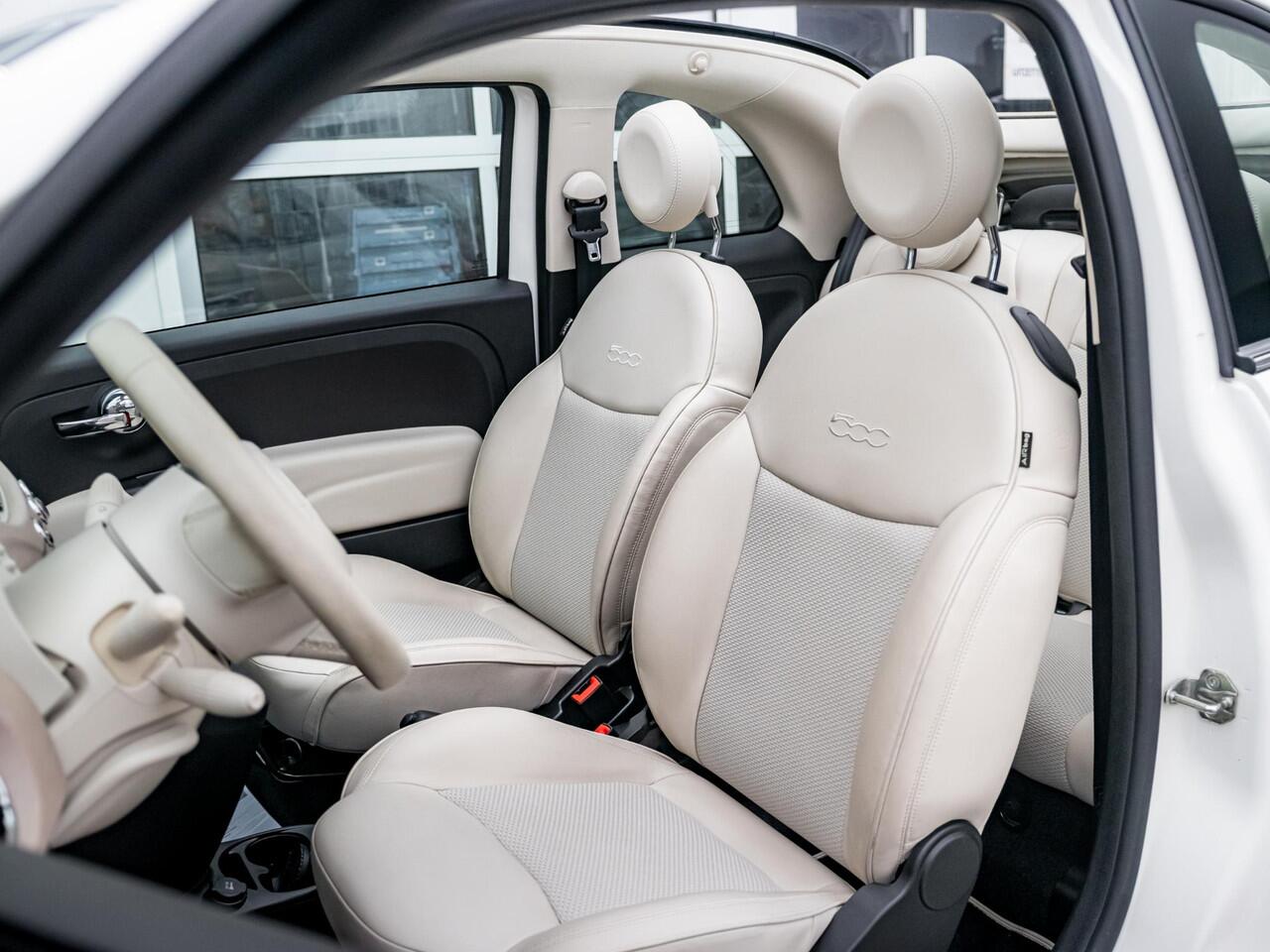 Fiat 500C Hybrid Dolcevita | Special Edition | Navi | Clima | Half Leder| 16" | PDC | Apple Carplay | Kap Beige