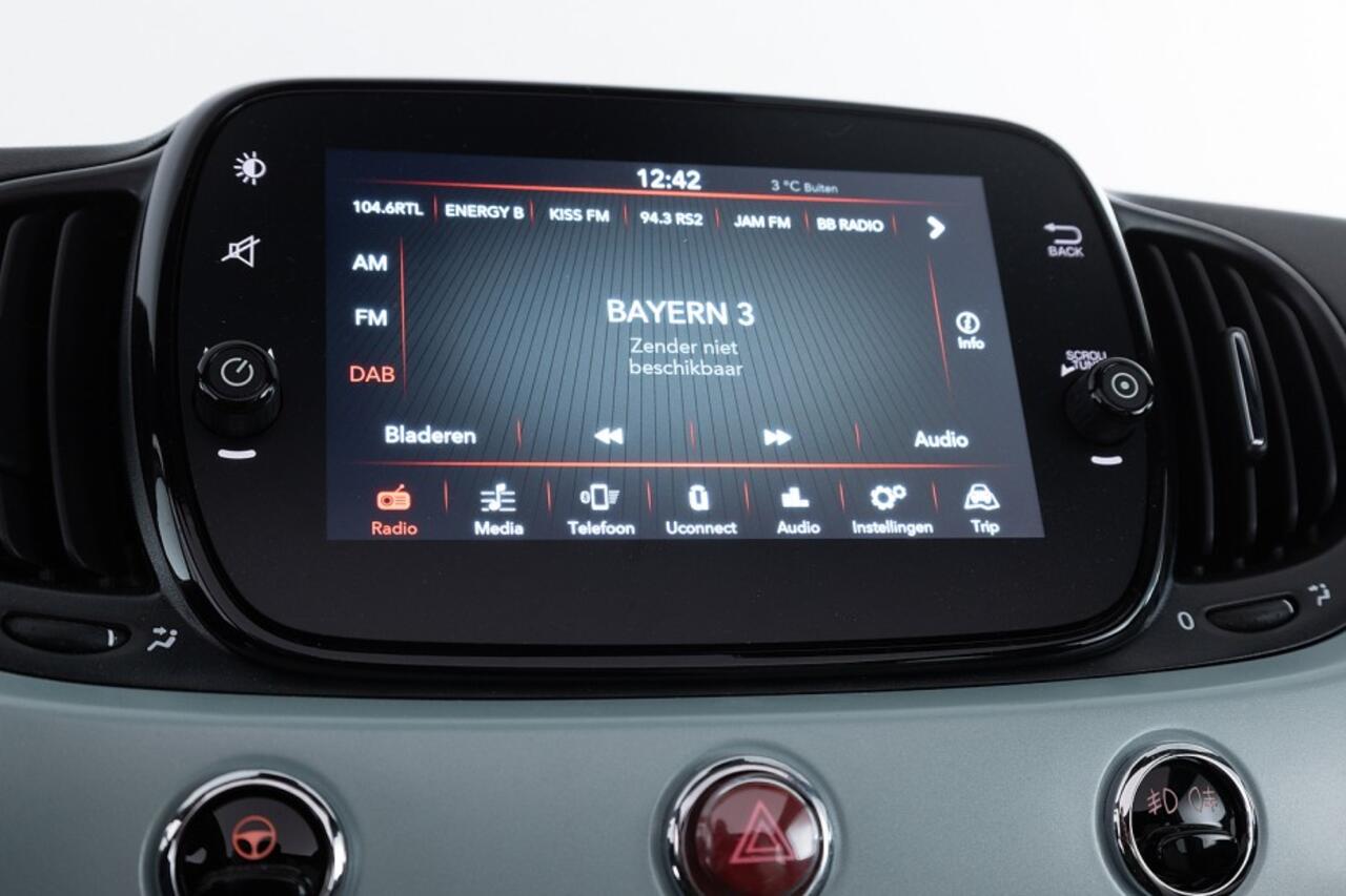 Fiat 500C 1.0 Hybrid Dolcevita | Apple Carplay| Half LEDER | Parkeersensoren