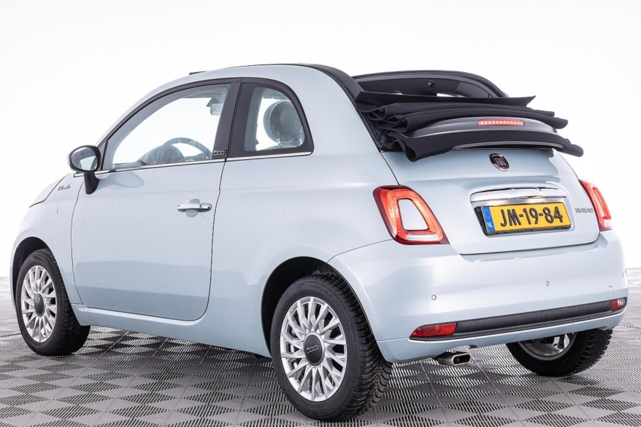 Fiat 500C 1.0 Hybrid Dolcevita | Apple Carplay| Half LEDER | Parkeersensoren