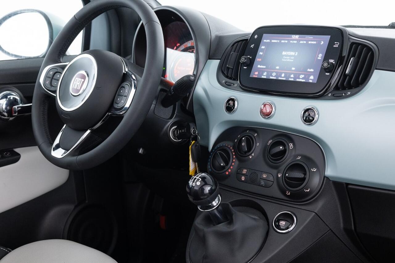 Fiat 500C 1.0 Hybrid Dolcevita | Apple Carplay| Half LEDER | Parkeersensoren