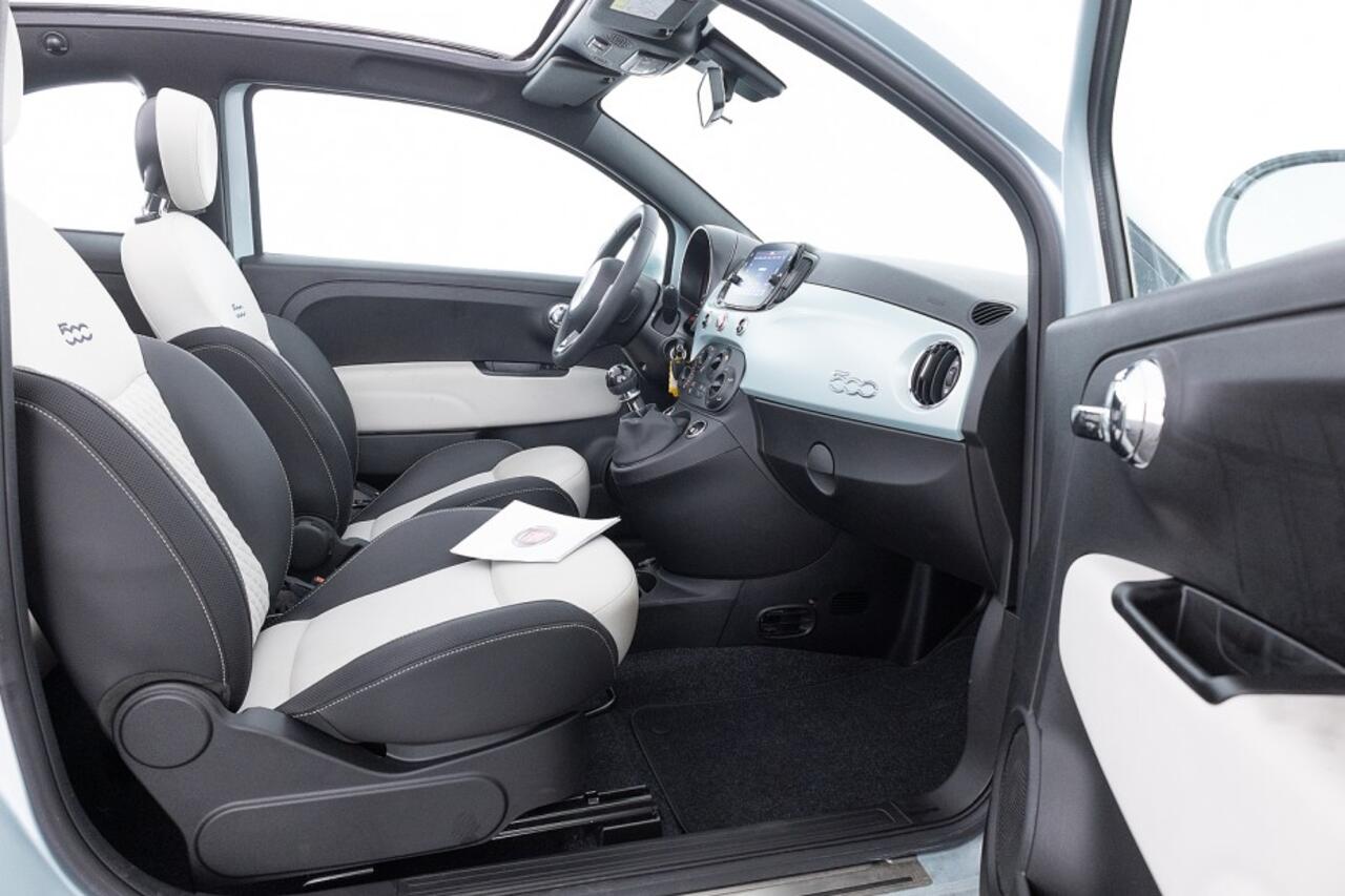 Fiat 500C 1.0 Hybrid Dolcevita | Apple Carplay| Half LEDER | Parkeersensoren