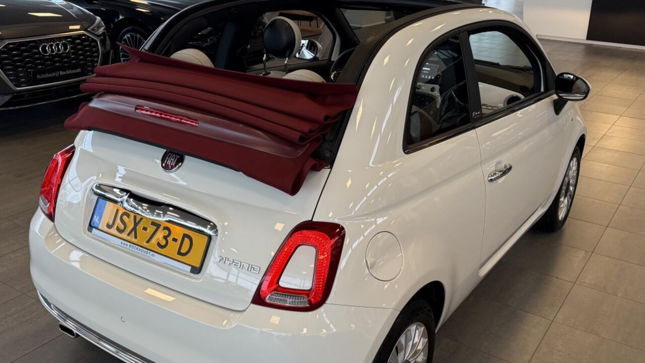 Fiat 500C 1.0 Hybrid Dolcevita | Navigatie | Cruise Control | Parkeersenso