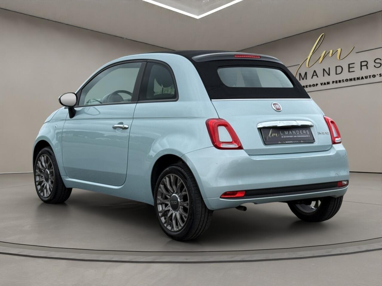 Fiat 500C 1.0 Hybrid Club 2023 BLAUW | Cabrio | Apple CarPlay