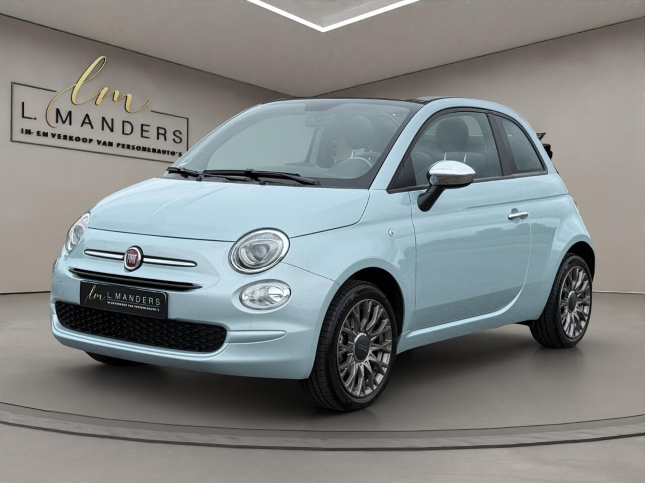 Fiat 500C 1.0 Hybrid Club 2023 BLAUW | Cabrio | Apple CarPlay