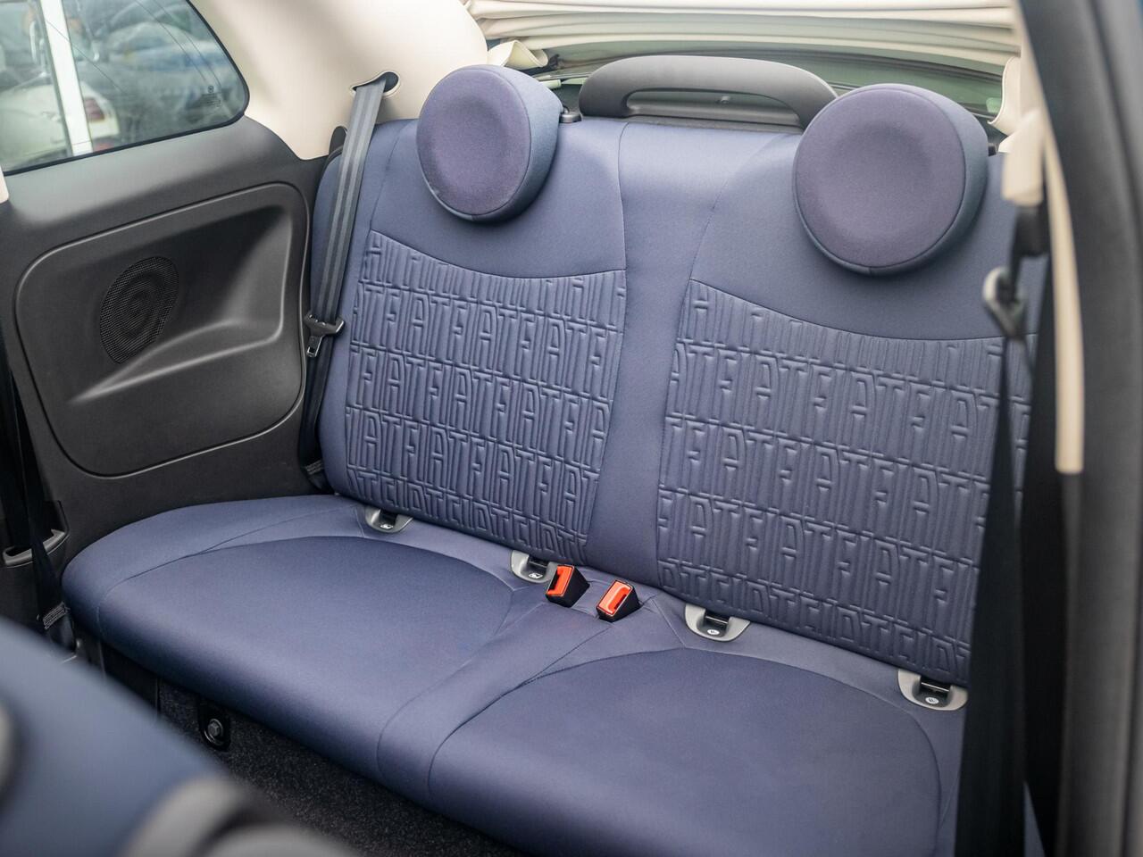 Fiat 500C Hybrid Club | Airco | Cruise | PDC | Apple Carplay | Kap Beige | Ambiance Ivoor