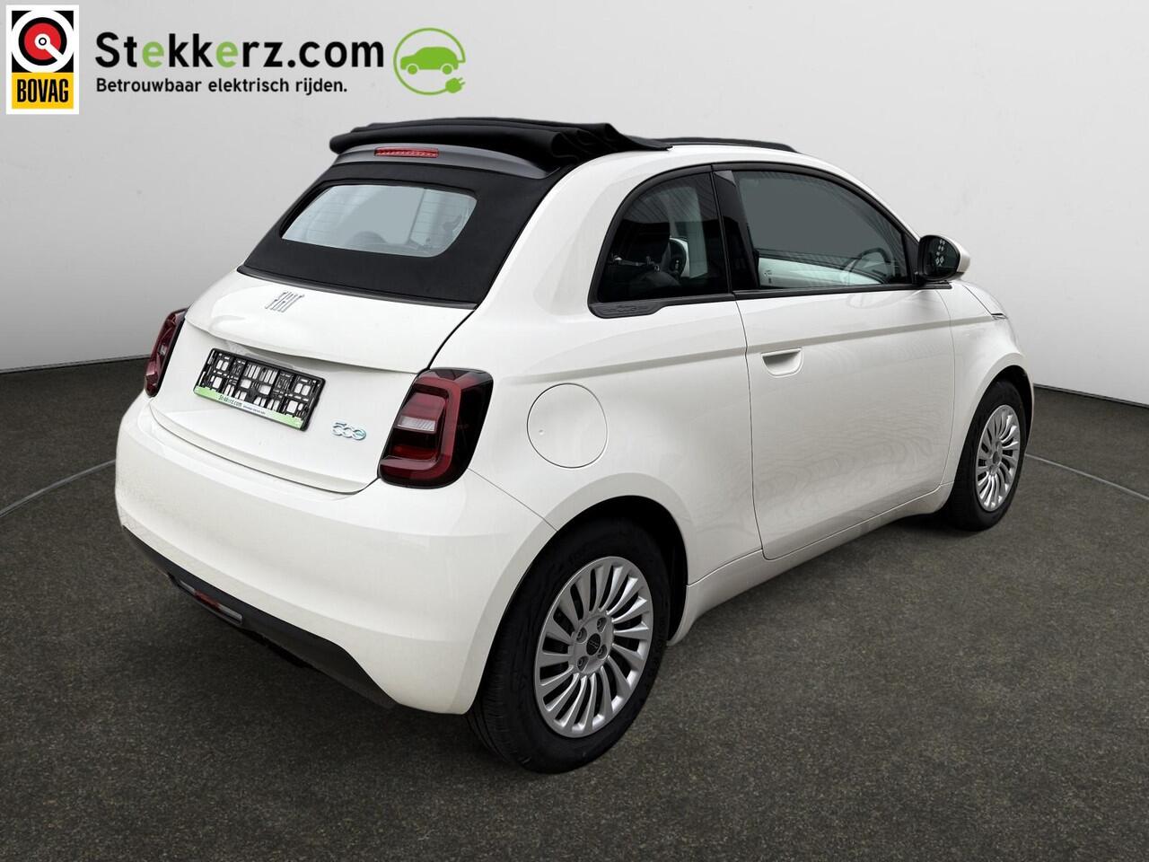 Fiat 500C 42 kWh Cabrio, 8881km!, SOH 98%