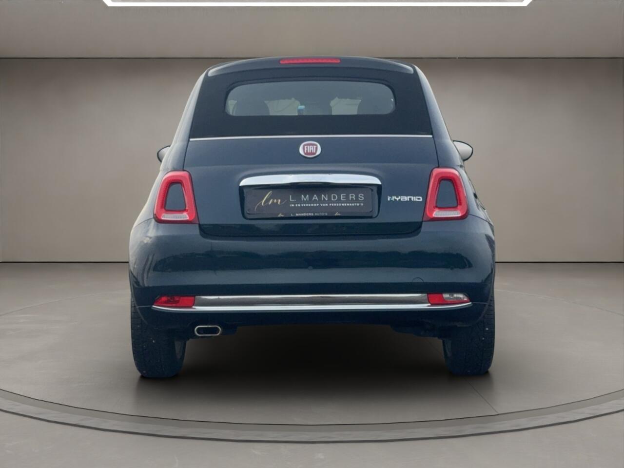 Fiat 500C 1.0 Hybrid Dolcevita 2023 BLAUW | Cabrio | Climate Control | Dis