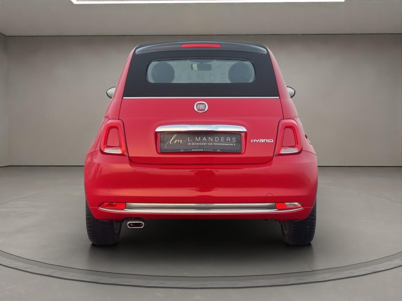 Fiat 500C 1.0 Hybrid Dolcevita 2023 ROOD | Cruise Control | Apple CarPlay