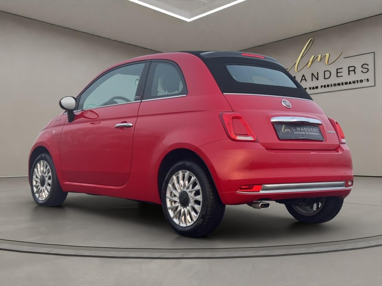 Fiat 500C 1.0 Hybrid Dolcevita 2023 ROOD | Cruise Control | Apple CarPlay