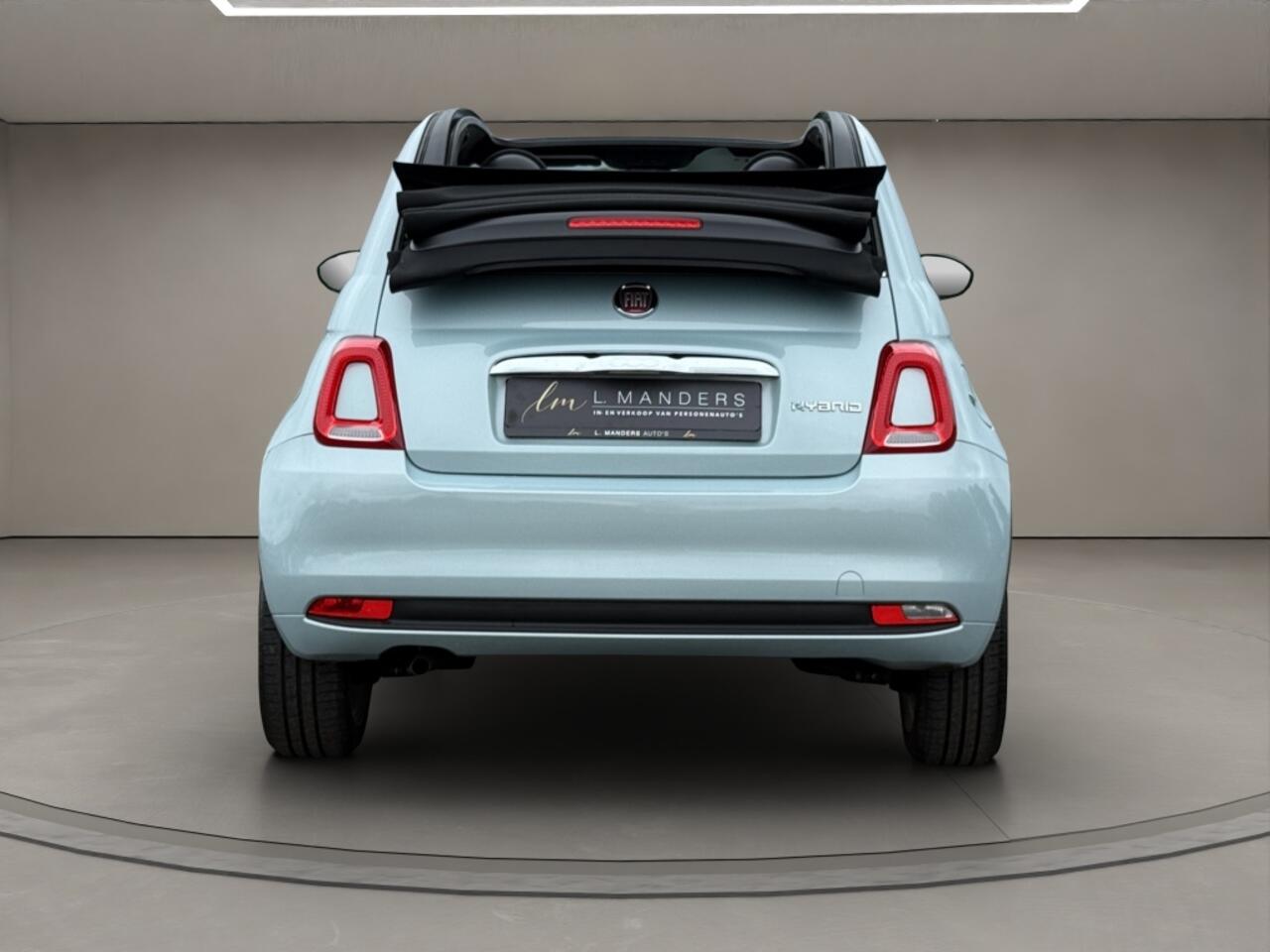 Fiat 500C 1.0 Hybrid Club 2023 BLAUW | Cabrio | Apple CarPlay