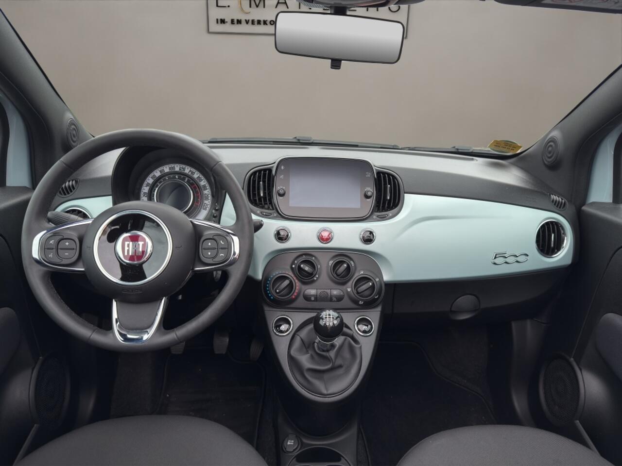Fiat 500C 1.0 Hybrid Club 2023 BLAUW | Cabrio | Apple CarPlay