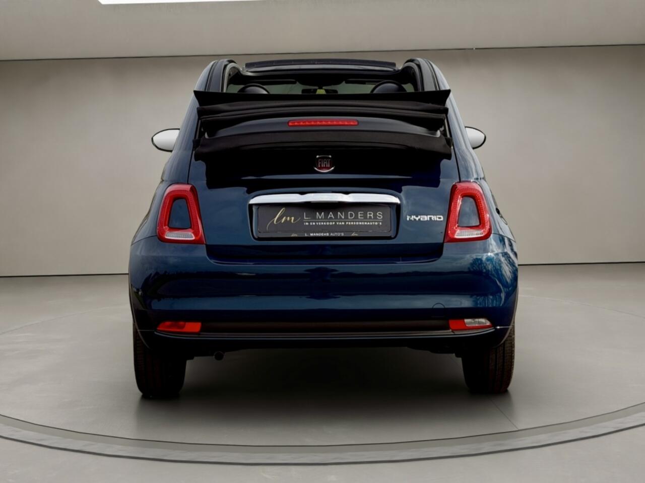 Fiat 500C 1.0 Hybrid Club 2023 BLAUW | Cabrio | Apple CarPlay