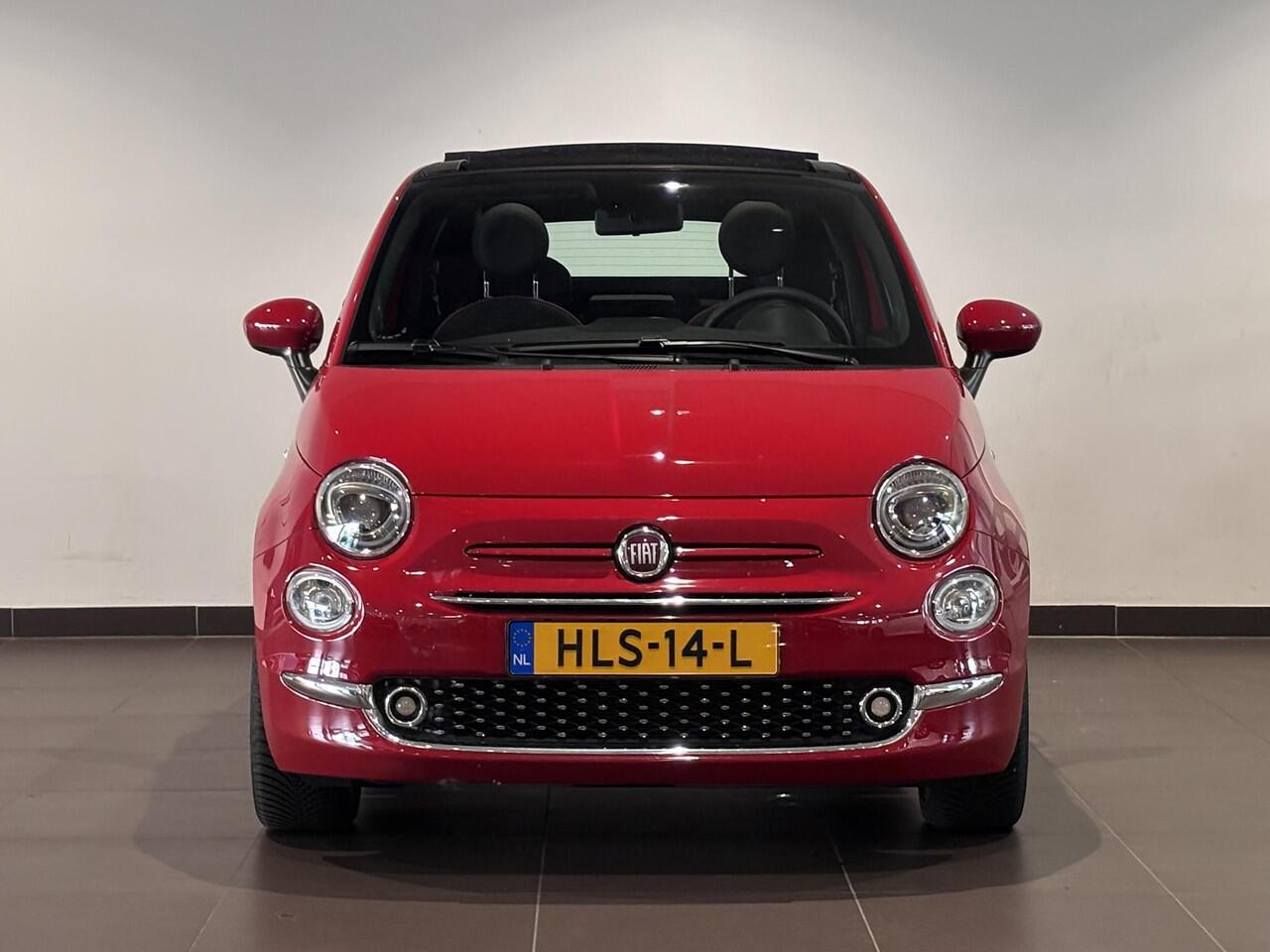 Fiat 500C Cabio RED 1.0 Hybrid 70pk | NAVI | CLIMA | DAB+ | 16" LM-VELGEN | APPLE CARPLAY / ANDROID AUTO |