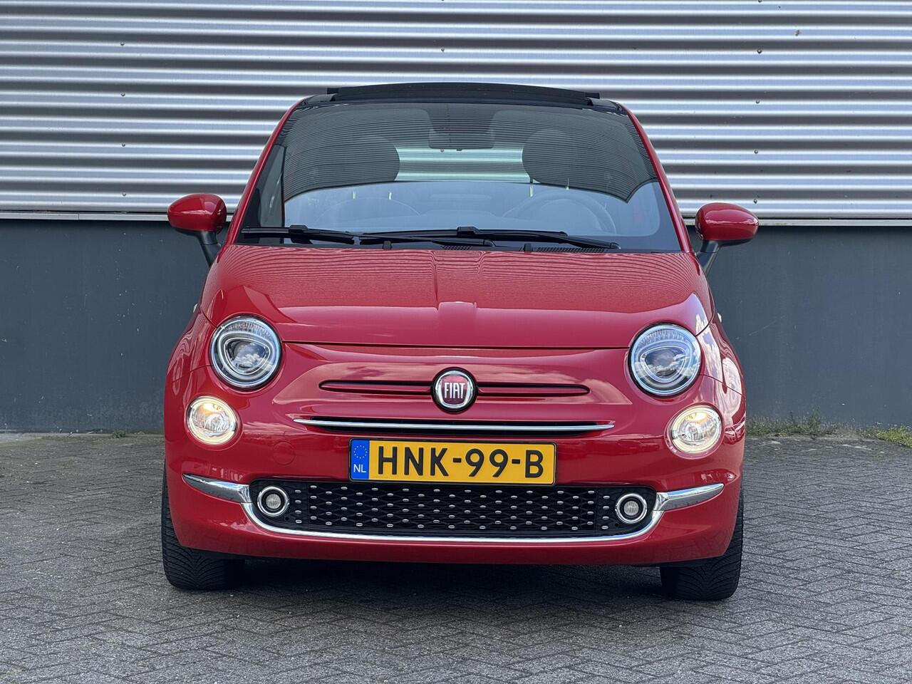 Fiat 500C Cabio RED 1.0 Hybrid 70pk | NAVI | CLIMA | DAB+ | 16" LM-VELGEN | APPLE CARPLAY / ANDROID AUTO |