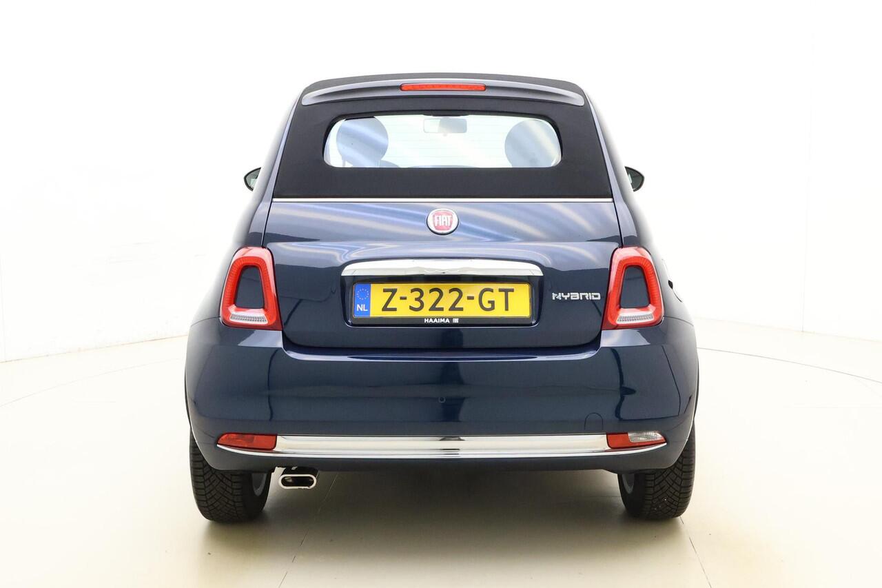 Fiat 500C 1.0 Hybrid Dolcevita Finale | Cabriolet | DAB-radio | Cruise Control| Lage KM stand | Parkeersensoren achter