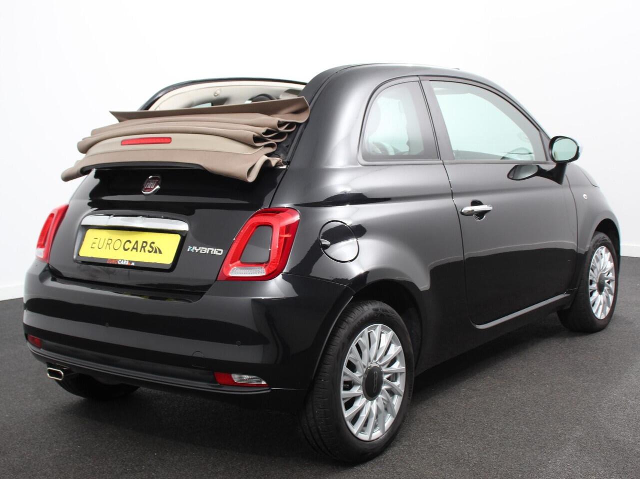 Fiat 500C 1.0 Hybrid Bellavita | Navigatie | Climate Control | Apple Carplay/Android Auto | Dab | Digitale Cockpit | Parkeer sensoren