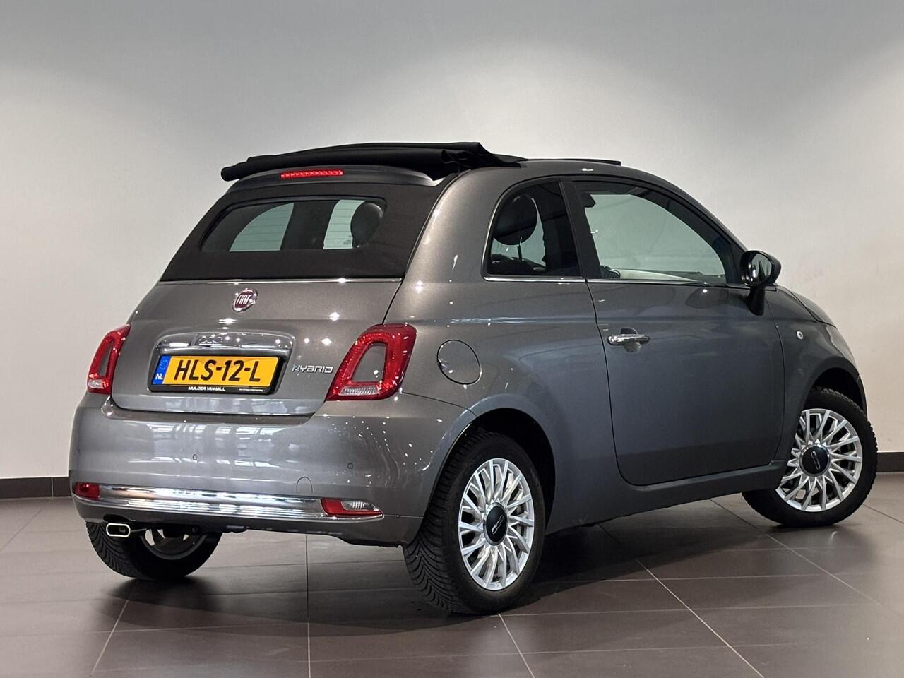 Fiat 500C Cabrio Dolcevita 1.0 Hybrid 70pk | NAVI | CLIMA | DAB+ | PARKEERHULP | APPLE CARPLAY / ANDROID AUTO |