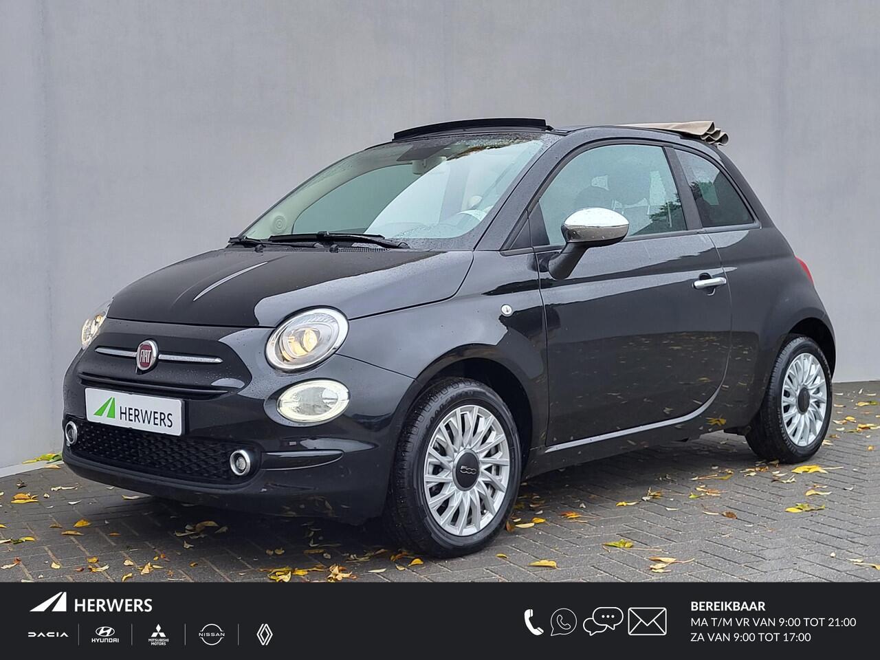 Fiat 500C 1.0 Hybrid Bellavita / Cabrio / Dealer onderhouden / Navigatie / Apple Carplay / Android Auto / Auto. Airco / Parkeersensoren achter /