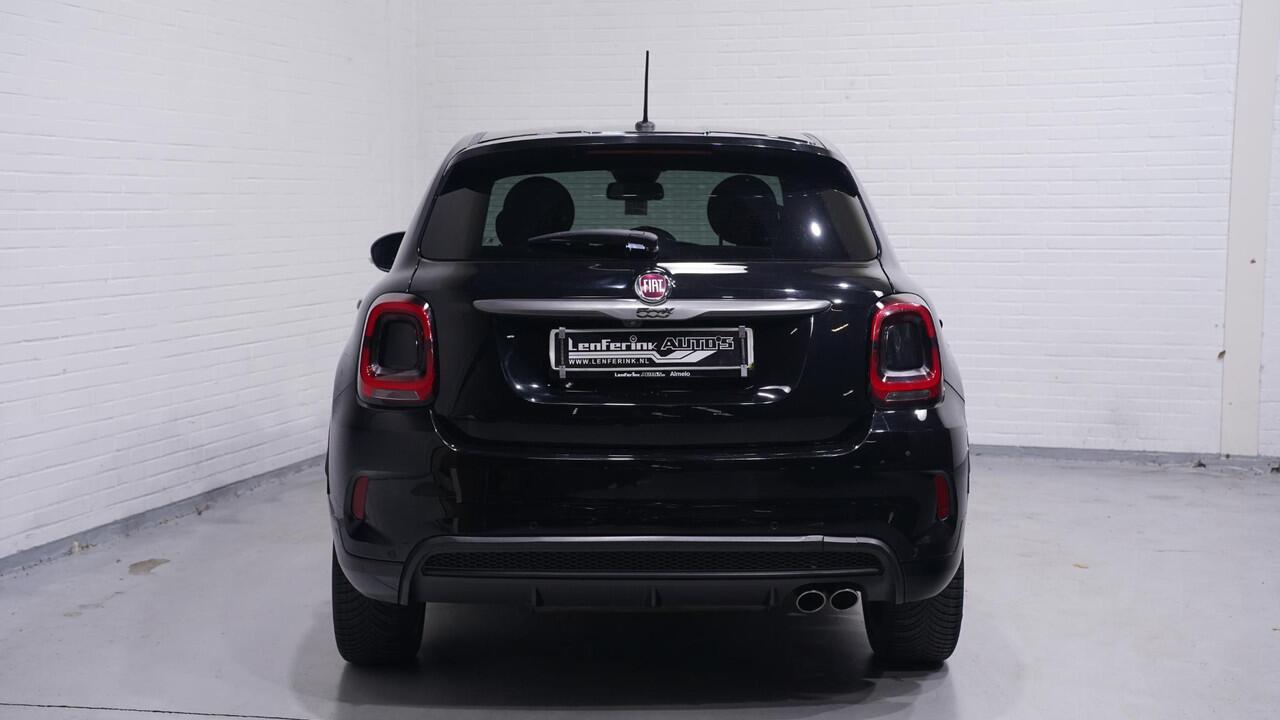 Fiat 500X 1.3 GSE Sport ACC PDC v+a NAP DAB Navigatie Apple-carplay keyless entry en start Pack-safety Pack-tech Sportpakket Camera Private-glas climate-controle schakelflippers 18"LMV lederen bekleding