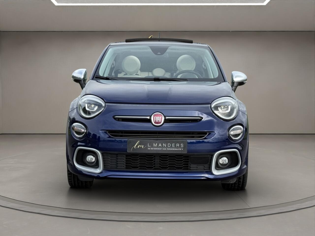 Fiat 500X 1.3 Turbo Yacht Club Capri 2021 BLAUW | Cabrio | Leder | Airco