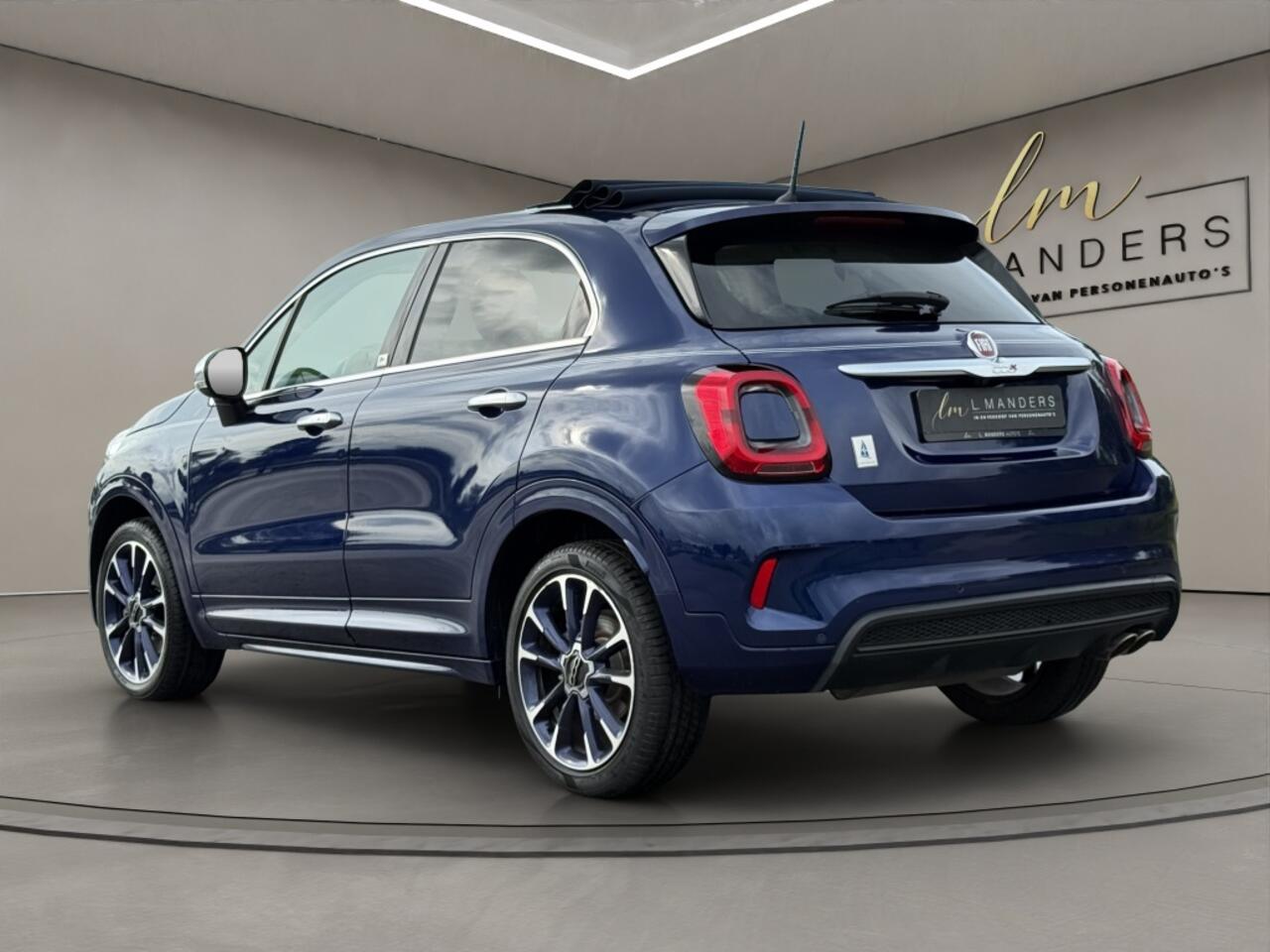 Fiat 500X 1.3 Turbo Yacht Club Capri 2021 BLAUW | Cabrio | Leder | Airco