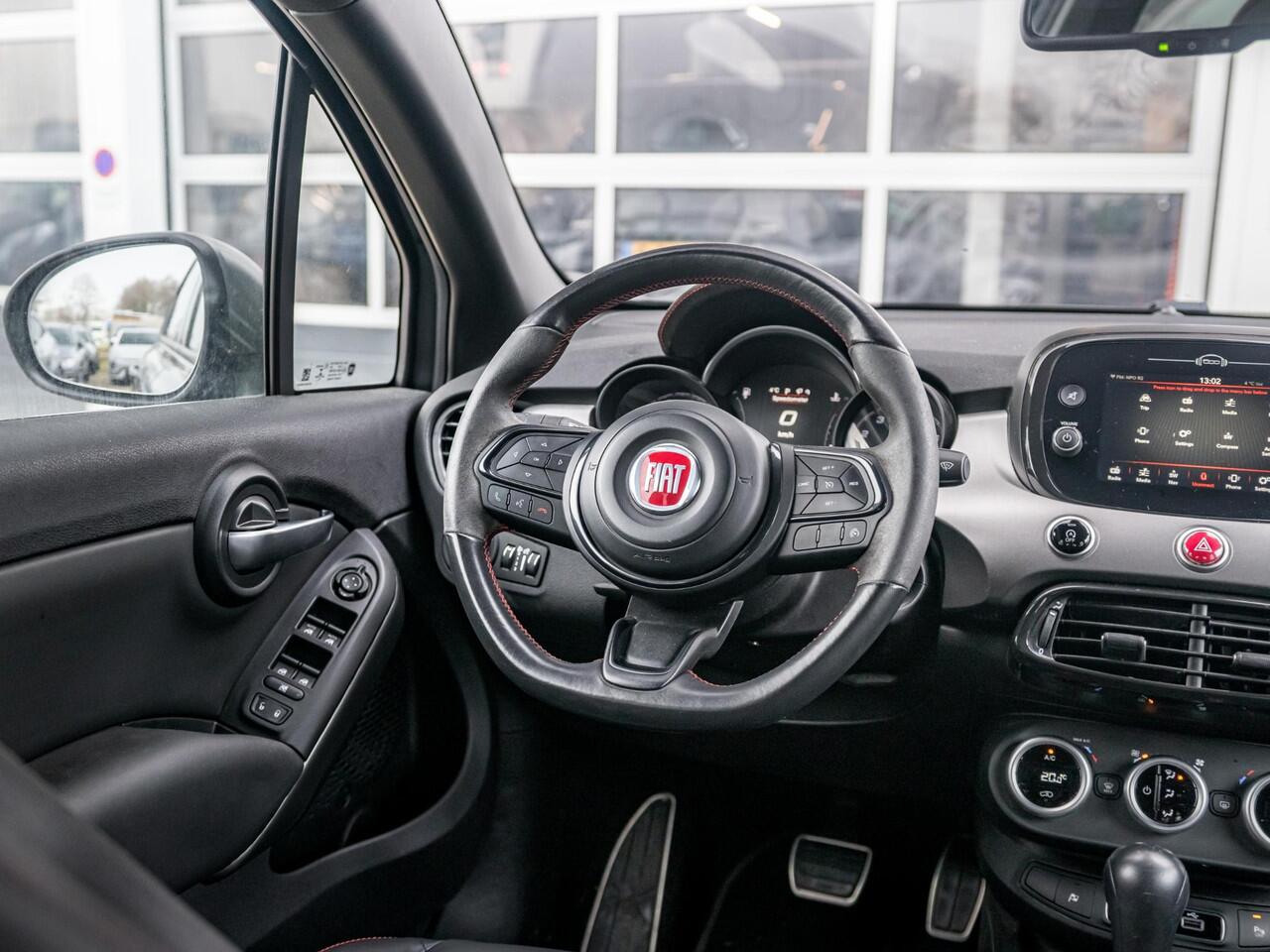 Fiat 500X 1.3 Turbo 150pk Sport Automaat | LED | Navi | 19" | Apple Carplay