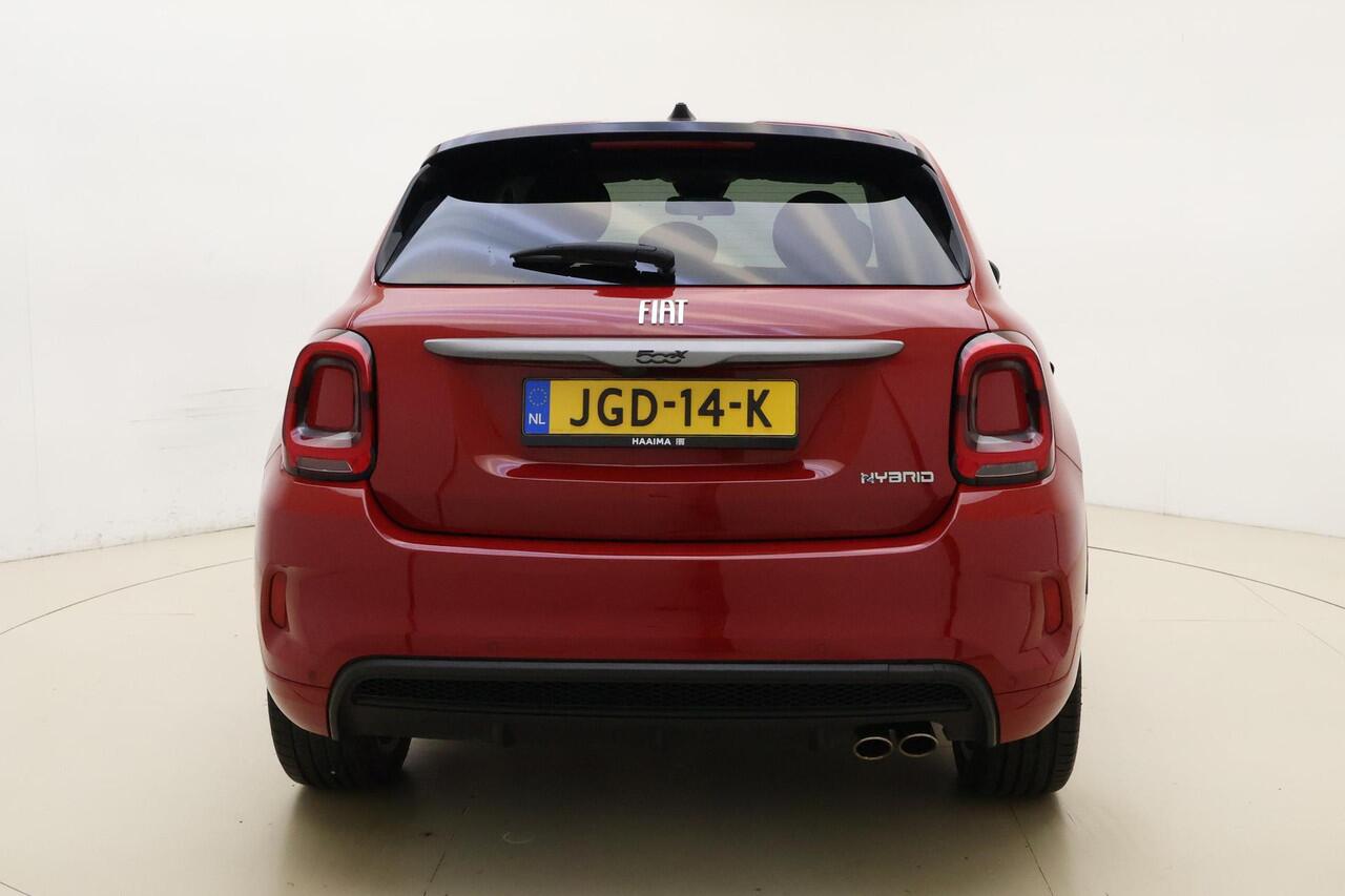 Fiat 500X 1.5 Hybrid Sport 130 PK Automaat | Navigatie | Camera | Keyless | Lichtmetalen velgen | Extra getint glas | DAB Radio | Cruise control | Hoge instap