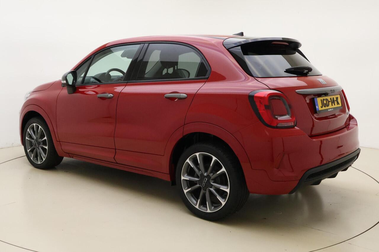 Fiat 500X 1.5 Hybrid Sport 130 PK Automaat | Navigatie | Camera | Keyless | Lichtmetalen velgen | Extra getint glas | DAB Radio | Cruise control | Hoge instap