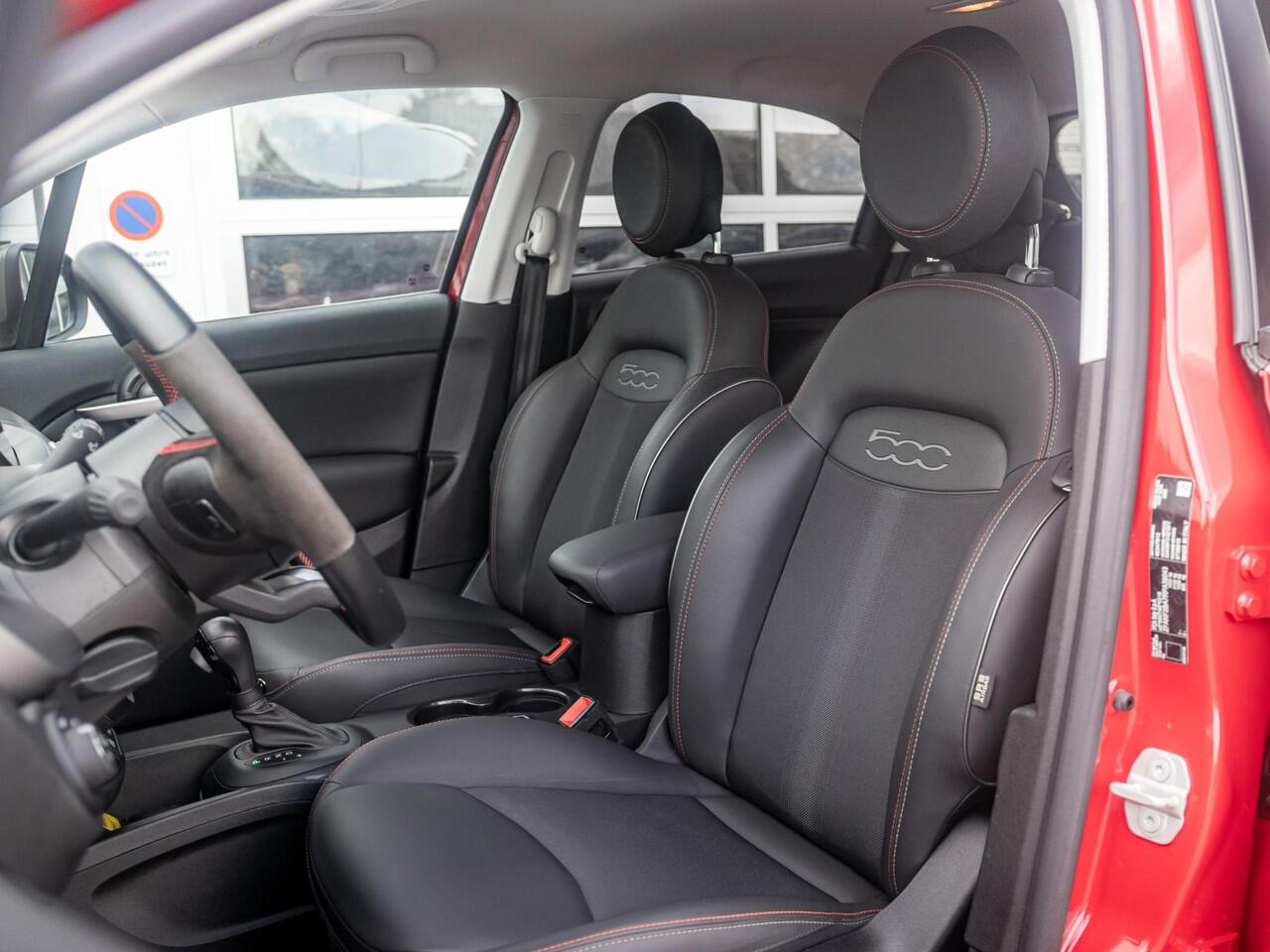 Fiat 500X 1.5 Hybrid Sport Automaat | Clima | Adapt. Cruise | 18" | Apple Carplay | Camera | PDC | Keyless | Navi | BSM